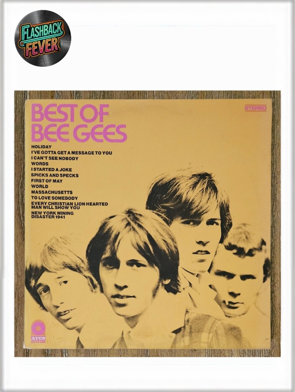 BEE GEES•Best of Bee Gees•1969 US Stereo (#SD 33-292) Presswell Pressing